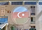 Azerbaycan Bayrağı Yansıt
