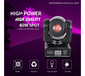 ProNica LED MOVNGHEAD GOBO RGBW - 60W